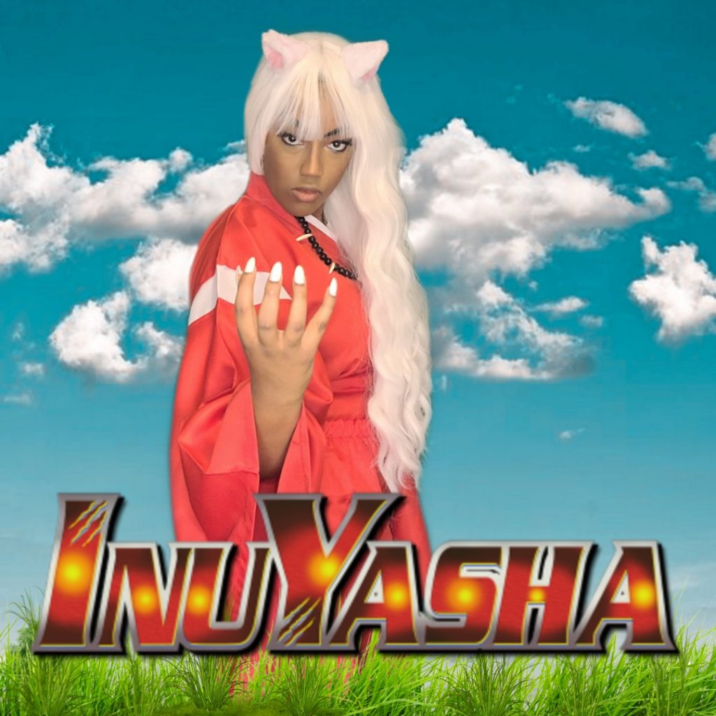 Flypenny Cosplay as Inuyasha from the anime, Inuyasha